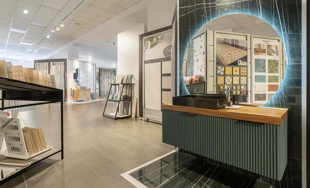 Jomasa exposición muebles baño gijón Asturias